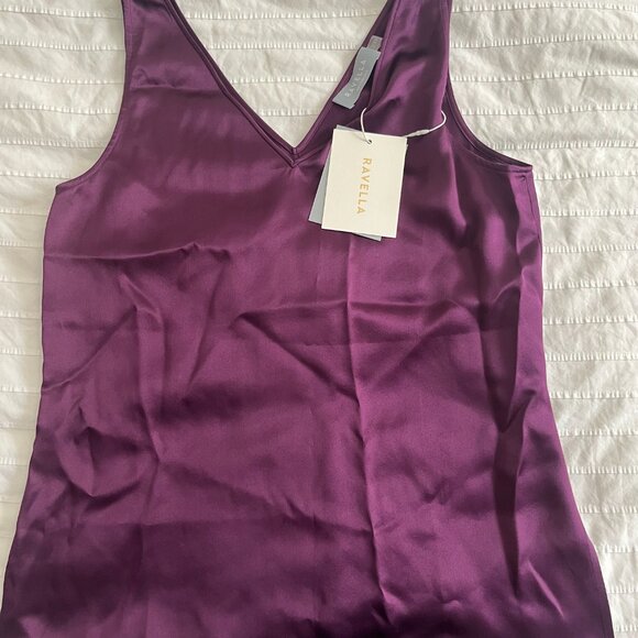 Ravella Silk Tank Top XXS NWT - Picture 5 of 6
